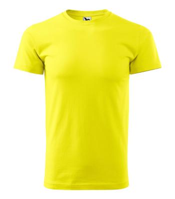 MALFINI Pánske tričko Basic - Citrónová | XL