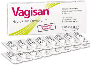 Vagisan HydroKrém Cremolum Vaginálne čapíky 16 ks