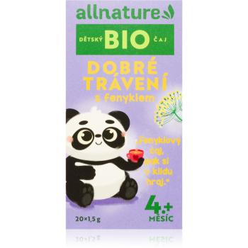 Allnature Detský čaj BIO Dobré trávenie s feniklom čaj v BIO kvalite 20x1,5 g