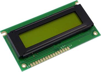 Display Elektronik LCD displej   žltozelená 16 x 2 Pixel (š x v x h) 84 x 44 x 7.6 mm DEM16217SYH-PY
