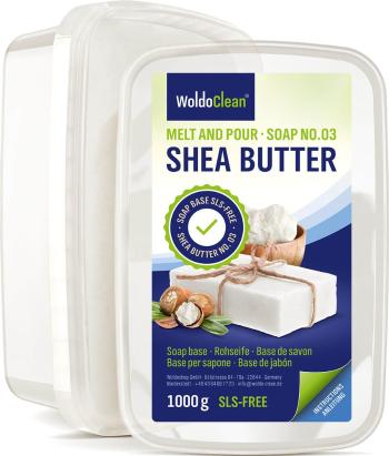 Hypoalergénne glycerínové mydlo s bambuckým maslom bez sulfátov - 1 kg - WoldoClean®