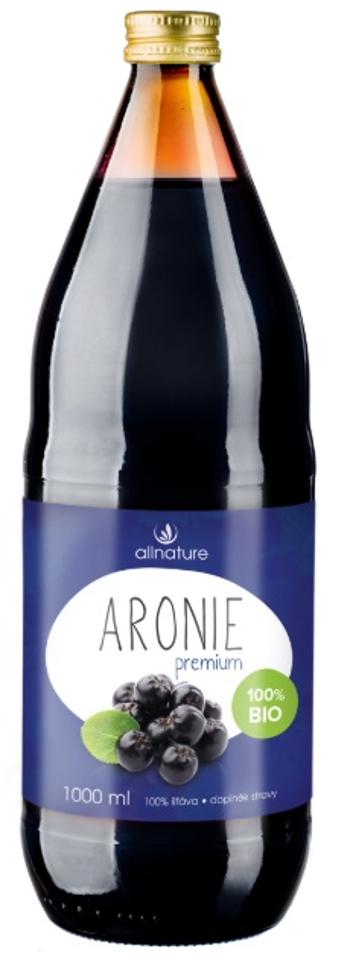 Allnature Aronie Premium BIO 100% šťava 1000 ml