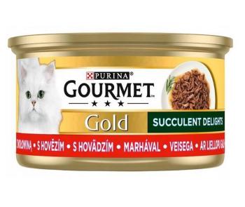 PURINA GOURMET GOLD SUCCULENT DELIGHTS S HOVADZIM MASOM 85G