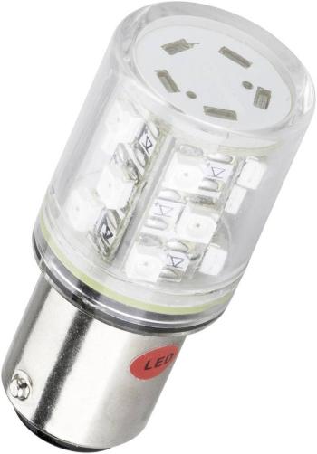 Barthelme LED žiarovka  BA15d  červená 12 V/DC, 12 V/AC   20 lm 52190111