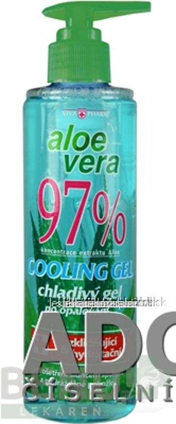 VIVAPHARM ALOE VERA 97% upokojujúci CHLADIVÝ GÉL