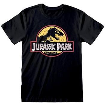 Jurassic Park – Logo – tričko M (5055910334726)