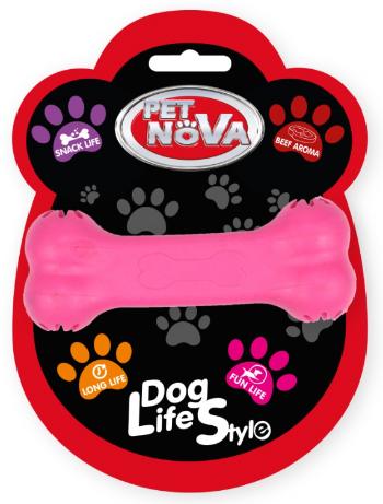 PET NOVA DOG LIFE STYLE Hryzátko v tvare kosti s miestom na uloženie pamlskov 11 cm