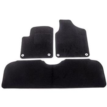 ACI textilné koberce pre FORD Galaxy 95 – 00  čierne (pre guľaté príchytky) (5 sedadiel súprava 3 ks (1867X62)