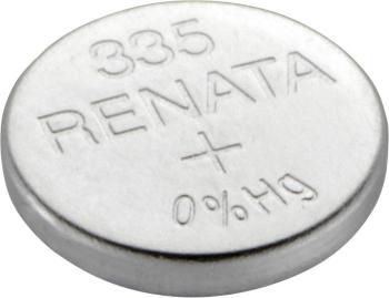 Gombíková batéria 335 Renata, SR512, na báze oxidu striebra