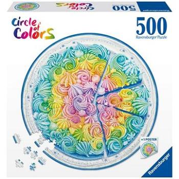 Ravensburger Puzzle 173495 Dúhová Torta 500 Dielikov (4005556173495)