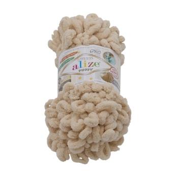 Bellatex Priadza PUFFY béžová, 100 g / 9 m