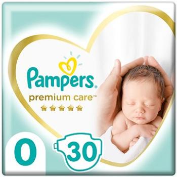 PAMPERS Premium Care Newborn veľkosť 0 (30 ks) (4015400536857)