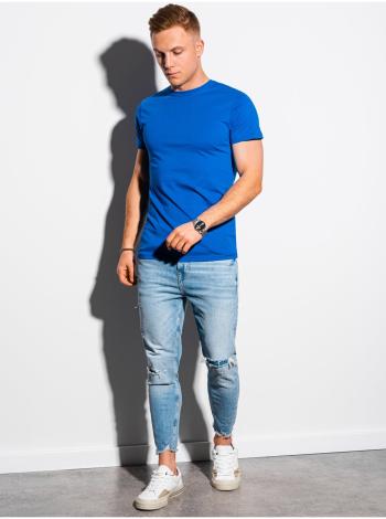 Pánske tričko bez potlače S1370 - nebesko modrá