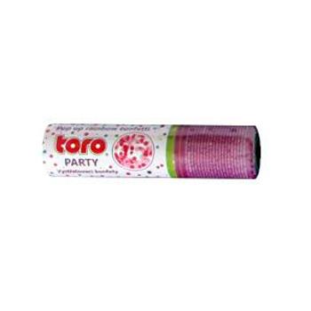 TORO Vystreľovacie dúhové konfety TORO 15cm