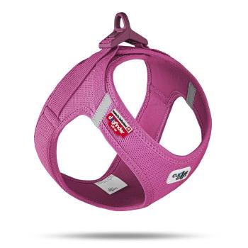 CURLI Postroj pre psov so sponou Air-Mesh Fuchsia M, 6-9 kg