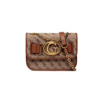 Guess  AILEEN CROSSBODY FLAP  Tašky cez rameno Béžová