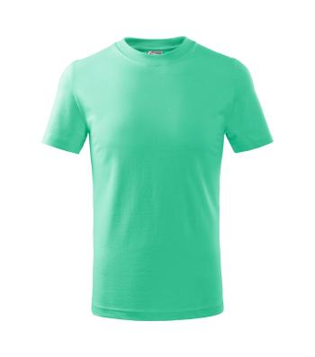 MALFINI Detské tričko Basic - Mätová | 134 cm (8 rokov)