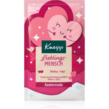 Kneipp Favourite Person soľ do kúpeľa s ibištekom 60 g