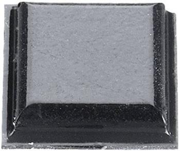 3M SJ 5007 podstavná nôžka prístrojová samolepiace, štvorcová čierna (d x š x v) 10.2 x 10.2 x 2.5 mm 1 ks