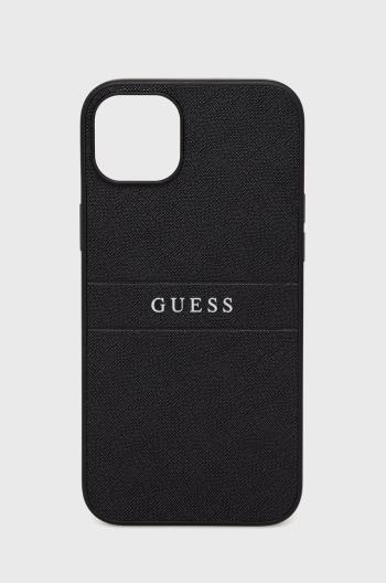 Puzdro na mobil Guess Iphone 14 Plus 6,7" čierna farba