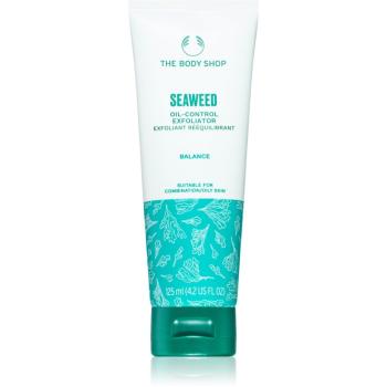 The Body Shop Seaweed Oil-Control Exfoliator jemný exfoliačný gél s peelingovým efektom 125 ml