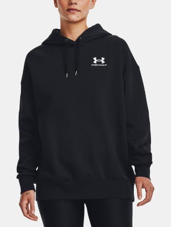 Under Armour Essential Flc OS Hoodie Mikina Čierna