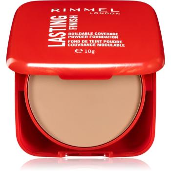 Rimmel Lasting Finish Buildable Coverage jemný kompaktný púder odtieň 004 Rose Ivory 7 g