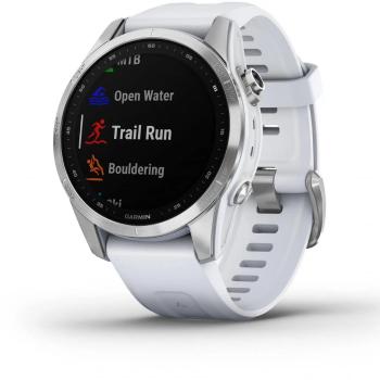 GARMIN FENIX S7 SILVER WHITESTONE BAND 010-02539-03 vystavený kus