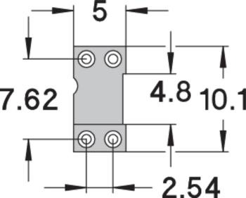 Preci Dip 110-83-304-41-001101 IC pätica Raster (rozteč): 7.62 mm Pólov: 4 presné kontakty 1 ks