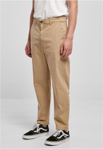 Urban Classics Cropped Chino Pants unionbeige - 38