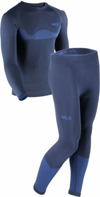 Nils Pánske termoprádlo Magnus Men's Thermal Underwear Set Navy L/XL