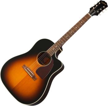 Epiphone Masterbilt J-45 EC Aged Vintage Sunburst Elektroakustická gitara Dreadnought