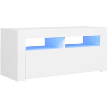 SHUMEE s osvetlením LED biely 90 × 35 × 40 cm (804319)