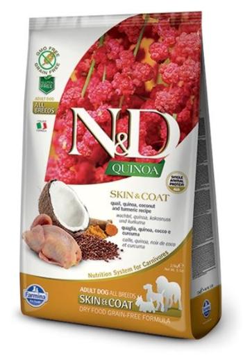 Farmina N&D dog QUINOA (GF) adult all breed, skin & coat, quail 2,5kg