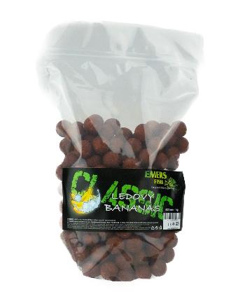 Emersfish classic boilie ľadový bananas - 1 kg 20 mm