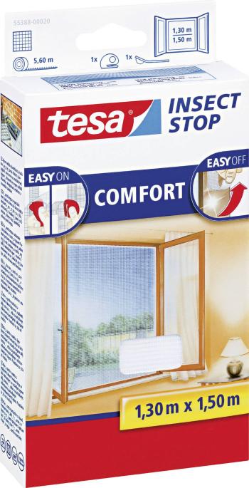 tesa Insect Stop Comfort 55388-20 sieťka proti hmyzu  (d x š) 1300 mm x 1500 mm biela 1 ks