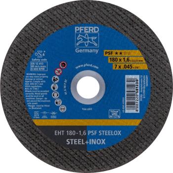 PFERD PSF STEELOX 61726121 rezný kotúč rovný  180 mm 22.23 mm 25 ks