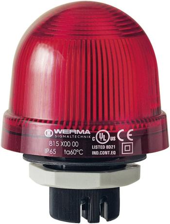 Werma Signaltechnik signalizačné osvetlenie  815.100.00 815.100.00  červená trvalé svetlo 12 V/AC, 12 V/DC, 24 V/AC, 24