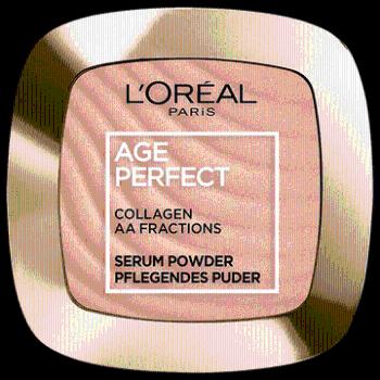 L'Oréal Paris Age Perfect Light to Medium (02) skrášľujúci púder na báze séra 9 g