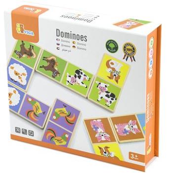 Drevené domino domáce zvieratá (6934510513061)