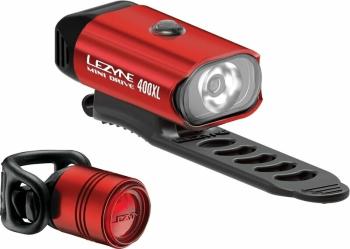 Lezyne Mini Drive 400XL/Femto Drive Pair Red/Hi Gloss