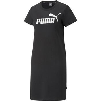 Puma  Šaty Essentials Logo  Čierna