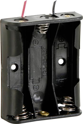 Velleman BH331A batériový držák 3x mignon (AA) kábel (d x š x v) 58 x 48 x 17 mm