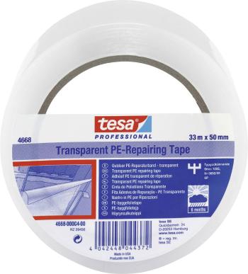 tesa  04668-00004-01 inštalačné izolačná páska tesa® Professional priehľadná (d x š) 33 m x 50 mm 1 ks