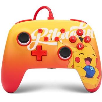 PowerA Enhanced Wired Controller na Nintendo Switch -  Oran Berry Pikachu (1522784-01)