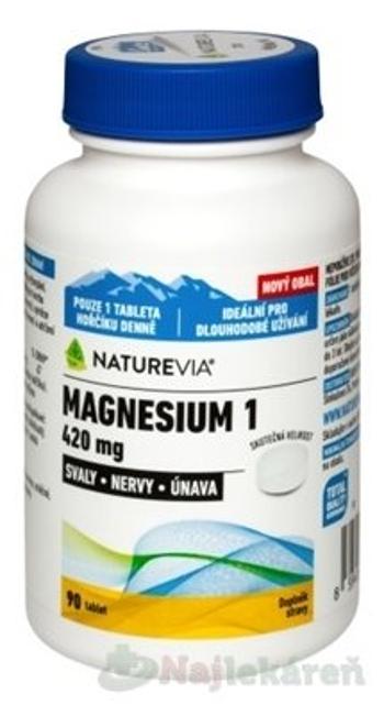 SWISS NATUREVIA MAGNESIUM 1 - 420 mg, 90 ks