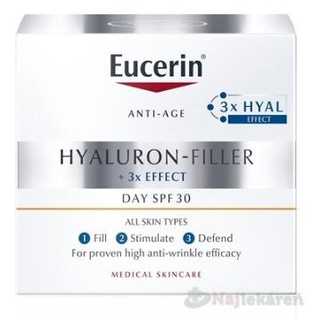 Eucerin Hyaluron-Filler denný krém proti vráskam SPF 30 všetky typy pleti 50 ml