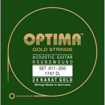 Optima 1747-CL 24K Gold Acoustics Struny pre akustickú gitaru