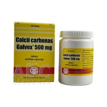 Calcii carbonas Galvex 500 mg