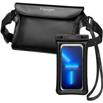 Spigen Aqua Shield WaterProof Floating Case + WaterProof Waist Bag A621 Set Black (AMP04533)